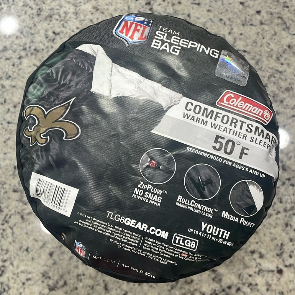 NFL youth sleeping bag - New Orleans Saints